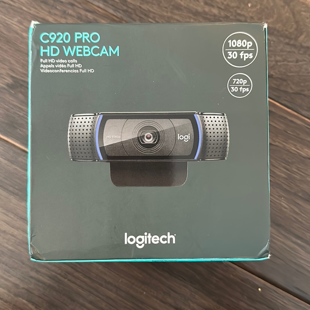 HD Webcam Logitech NEW in box